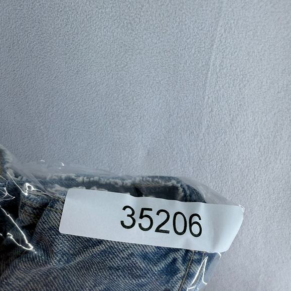 Vintage Levis Denim Jacket Men's Large Made In USA 80s Brown Tab Cut Vest Faded - Picture 12 of 12